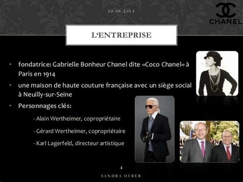 chanel présentation de l'entreprise pdf|chanel français.